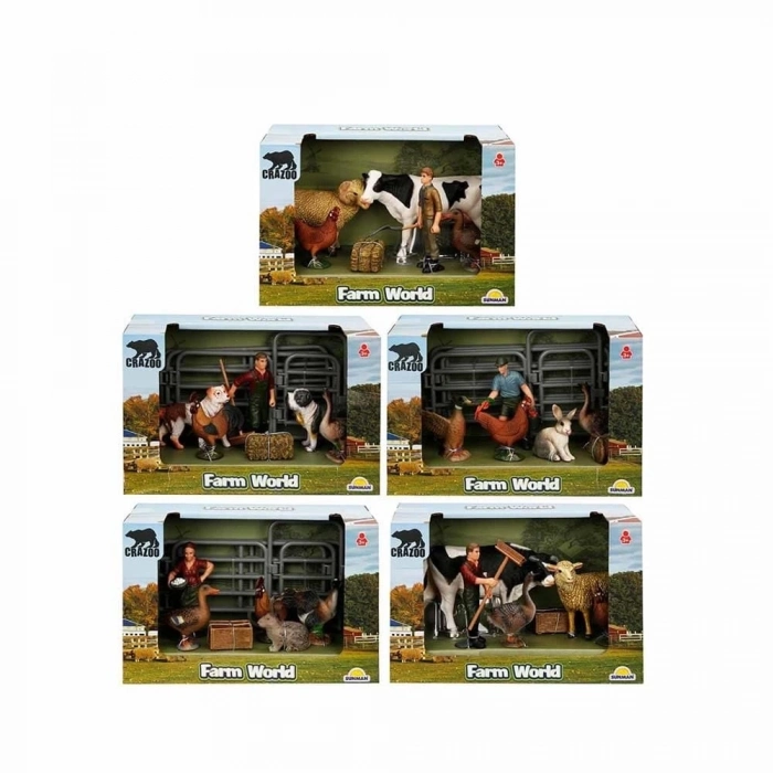 ÇOK SATAN Farm World Çiftlik Hayvanları Seti -1 Adet stokta olan gönderilir