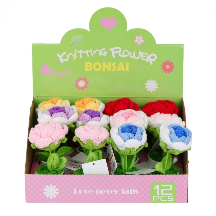 ÇOK SATAN FL-5 Kroşe Örgü Şakayık Çiçek -Birliktoys