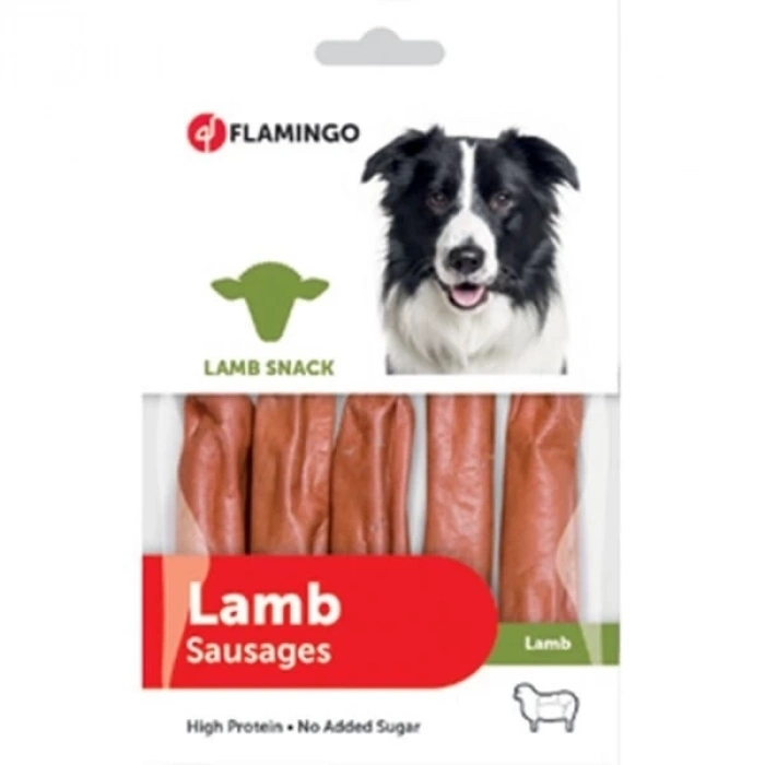 ÇOK SATAN Flamingo Lamb Snack Kuzulu Sosis Köpek Ödül Maması 85 Gr