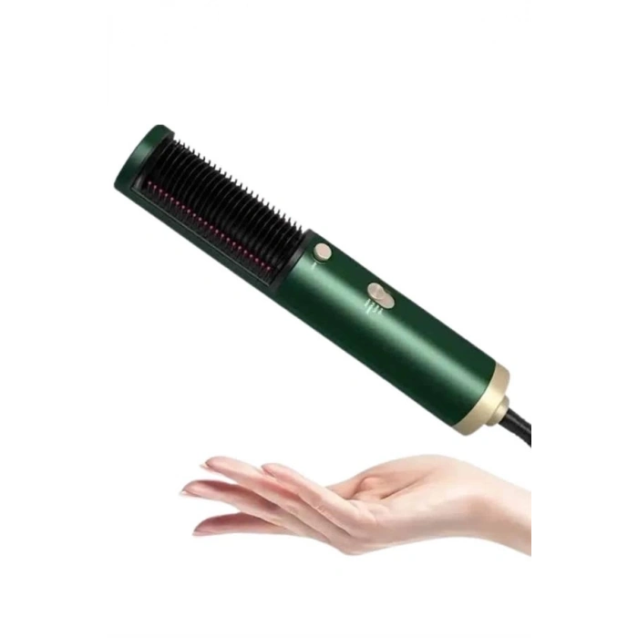 ÇOK SATAN Fön Tarak Saç Düzleştirici Saç Kurutma Makinesi Sıcak Hava Fırçası