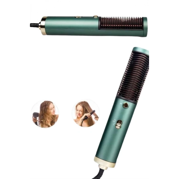 ÇOK SATAN Fön Tarak Saç Düzleştirici Saç Kurutma Makinesi Sıcak Hava Fırçası