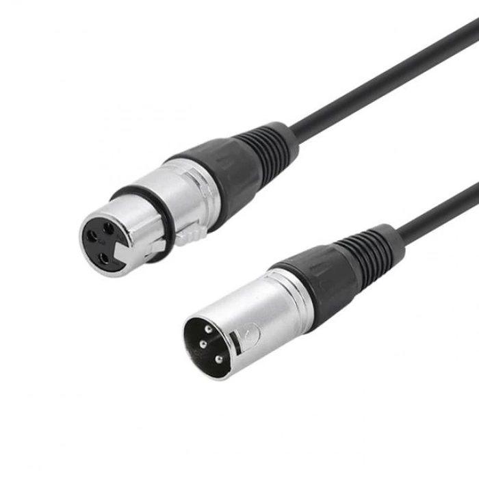 ÇOK SATAN Fully G-526h Canon Dişi Canon Erkek Hazır 3 Metre Mikrofon Uzatma Kablosu