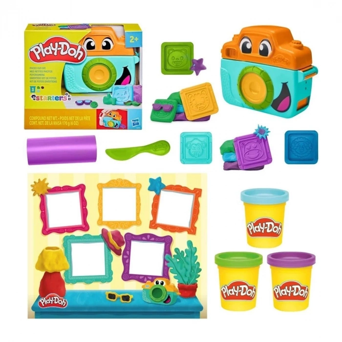 ÇOK SATAN G0502 Play-Doh Eğlenceli Fotoğrafçi Başlangıç Seti+3 yaş