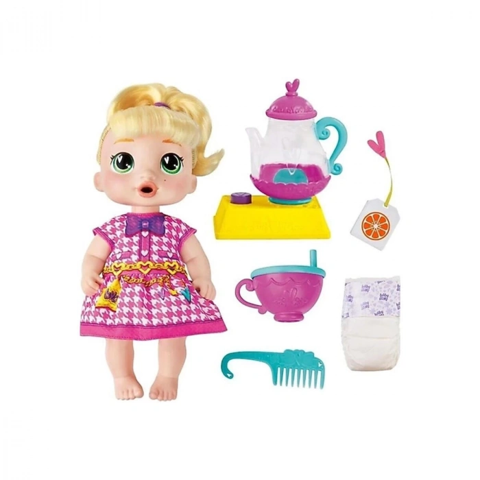 ÇOK SATAN G0608 Baby Alive Bubbly Tea Party - Fokurdayan Çay Partisi Lala +3 yaş