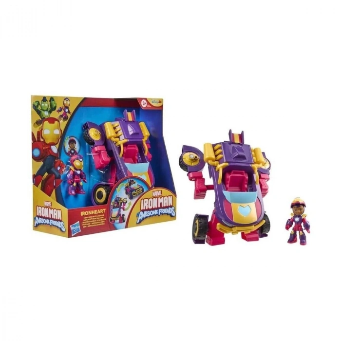 ÇOK SATAN G1258 Iron Man and his Awesome Friends 2si 1 arada Set