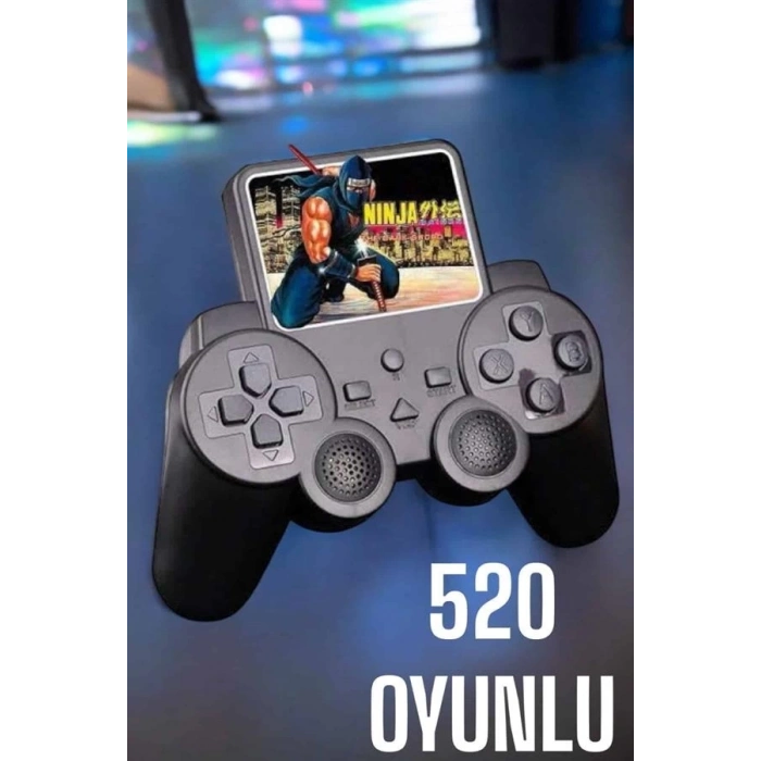 ÇOK SATAN Gamepad 520 Oyunlu Ekranlı Oyun Kolu TV Uyumlu