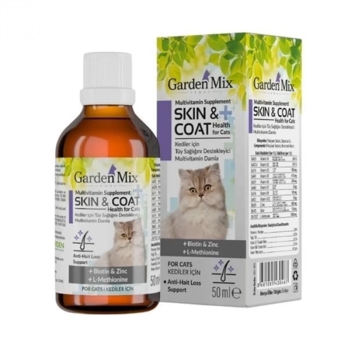 ÇOK SATAN Garden Mix Tüy Sağlığı için Kedi Damlası 50 Ml