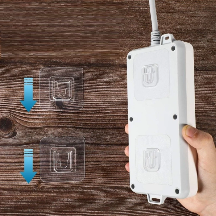 ÇOK SATAN Geçmeli Klips Eşya Sabitleme Askısı 5 Set