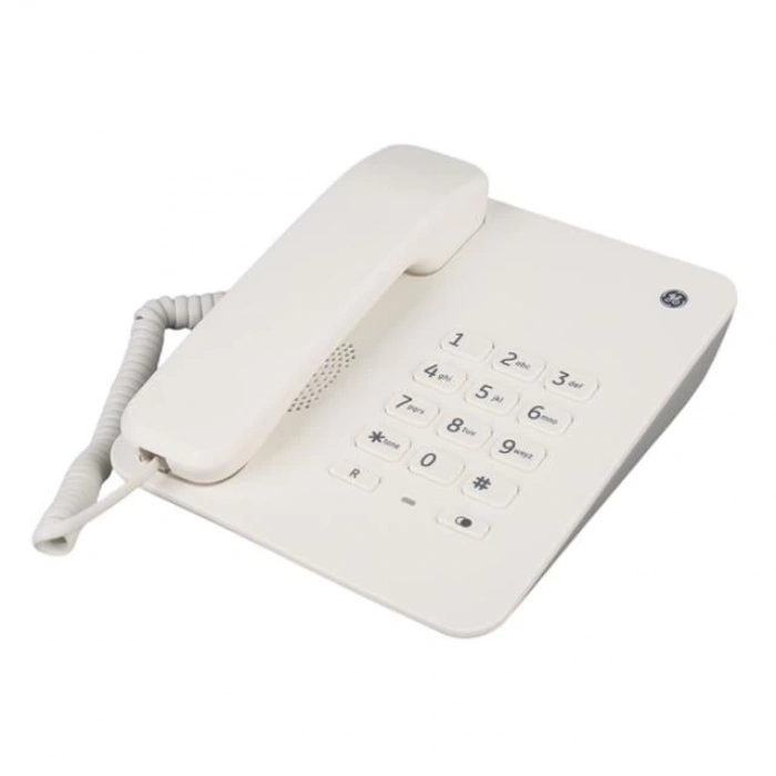 ÇOK SATAN General Electric Tk-30043 Ekransız Beyaz Masaüstü Telefon
