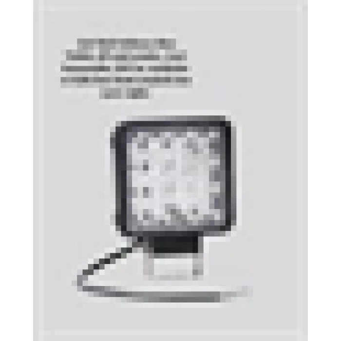 ÇOK SATAN Geniş Aydınlatma Açılı LED Araç Farı | İş Makineleri ve Gece Sürüşü İçin