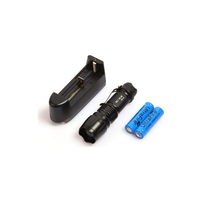 ÇOK SATAN Gold Orion Km-84 Tasarruflu Şarjlı Zoomlu Metal El Feneri Kemer Klipsli