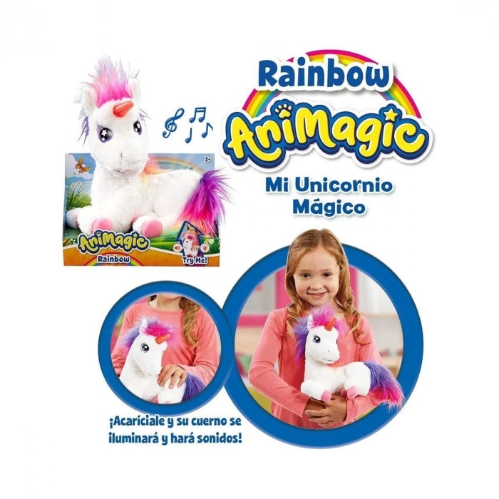ÇOK SATAN GOLI 256301 Animgic Parlayan Gökkuşağı Unicorn