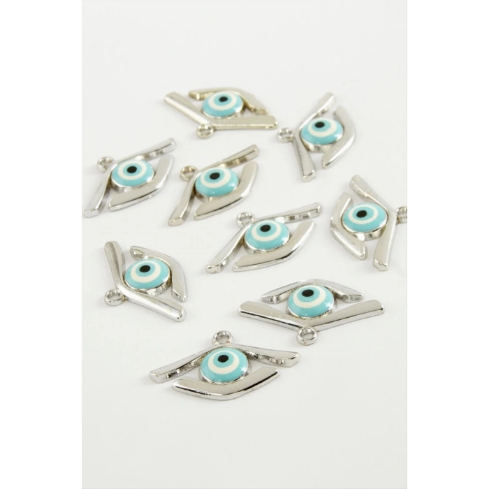 ÇOK SATAN Göz Tek Kulplu Mineli Bileklik ve Kolye Ucu Aparatı 1 Adet