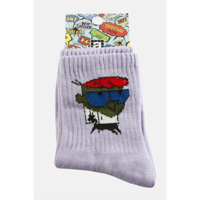 ÇOK SATAN Gözlüklü Adam Kolej Çorap 8*28c