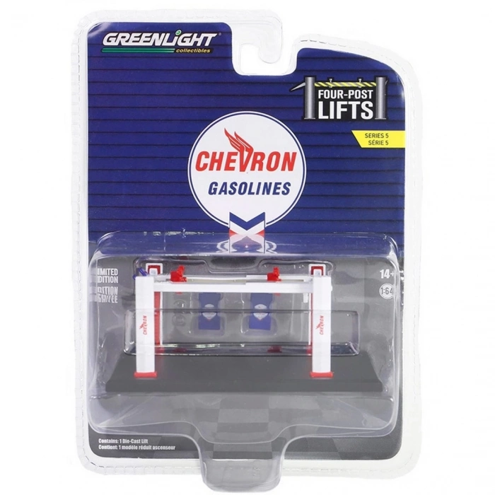 ÇOK SATAN Greenlight 1/64 Chevron Gasolines Lift
