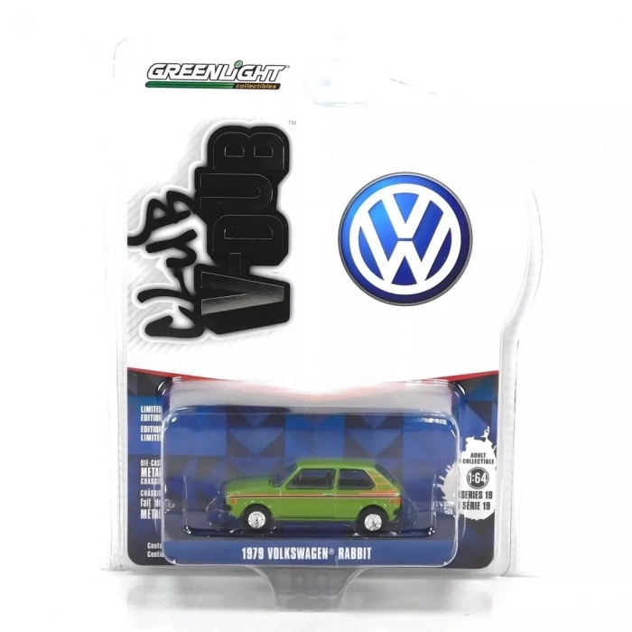 ÇOK SATAN Greenlight 1/64 Club Vee-Dub Series 19- 1979 Volkswagen Rabbit