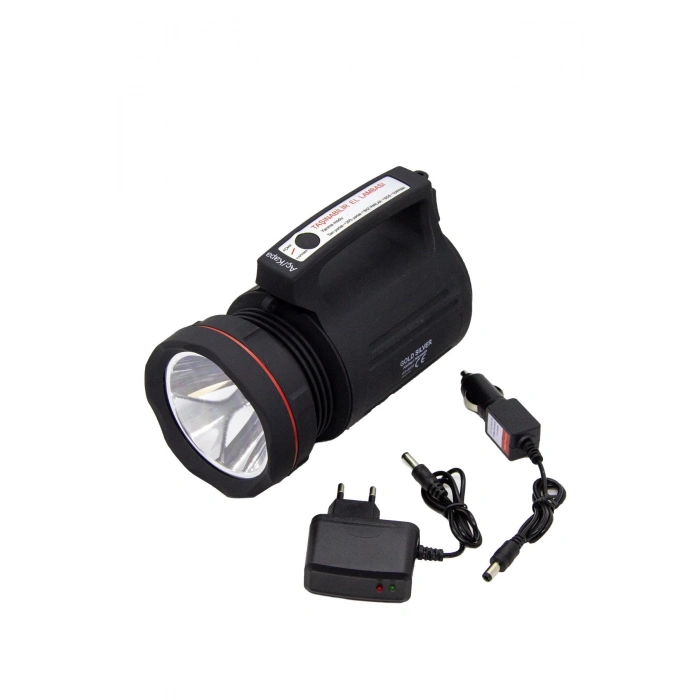ÇOK SATAN Gs-8006 Parlak Ledli Taşınabilir Şarj Edilebilir El Feneri 15w