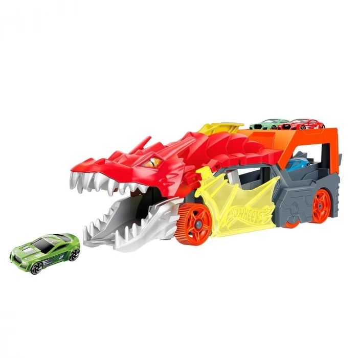 ÇOK SATAN GTK42 Hot Wheels Fırlatıcı ve Taşıyıcı Ejderha