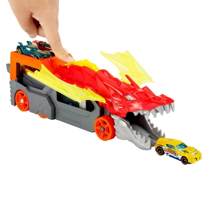 ÇOK SATAN GTK42 Hot Wheels Fırlatıcı ve Taşıyıcı Ejderha