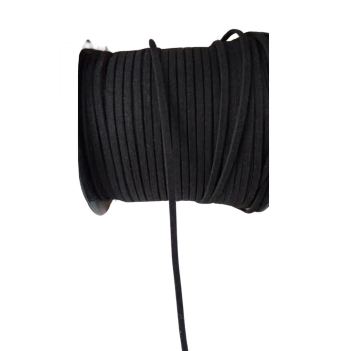 ÇOK SATAN Güderi İp 1 mm Siyah 1 Metre