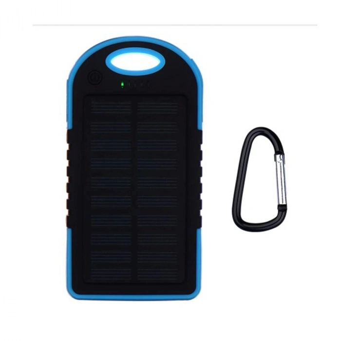 ÇOK SATAN Güneş Enerjili Işıklı Solar Taşınabilir Usb Girişli Şarj Cihazı Powerbank 15000 Mah