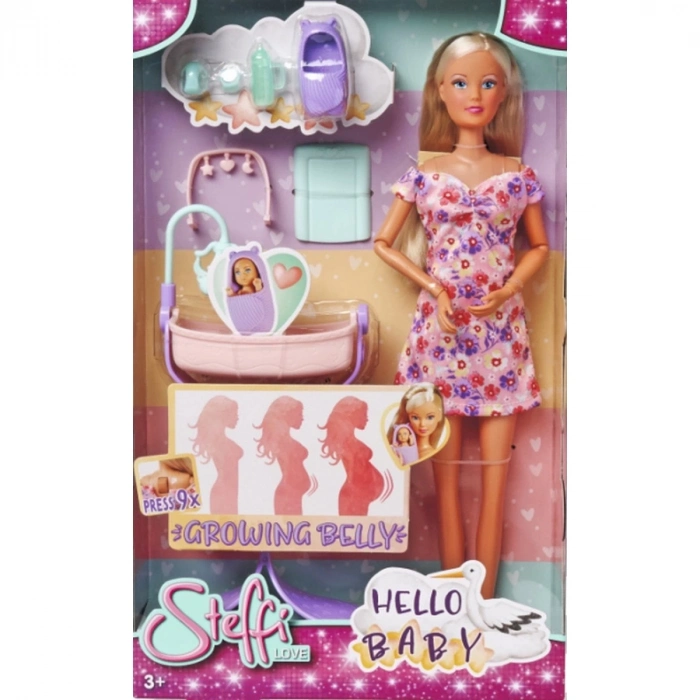 ÇOK SATAN Hamile Steffi Karnı Büyüyen Bebek 29 cm SMB-105733680