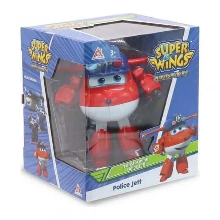 ÇOK SATAN Harika Kanatlar Dönüşen Figür Polis Jett