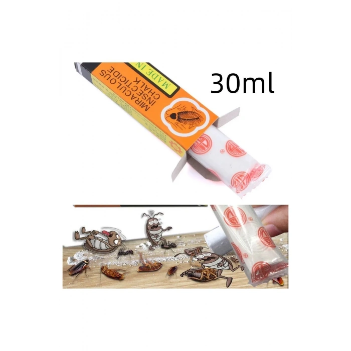 ÇOK SATAN Haşere Tebeşiri - Böcek Önleyici Tebeşir - Etkili Hamam Böceği ve Karınca Kovucu (336336)