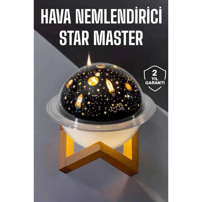 ÇOK SATAN Hava Nemlendirici Projeksiyon Görünümlü USB Bağlantılı Aromaterapi