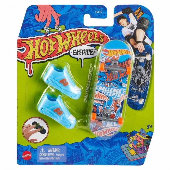 ÇOK SATAN HGT46 Hot Wheels Skate Parmak Kaykay ve Ayakkabı Paketleri- 1 Adet Stokta Olan Gönderilir