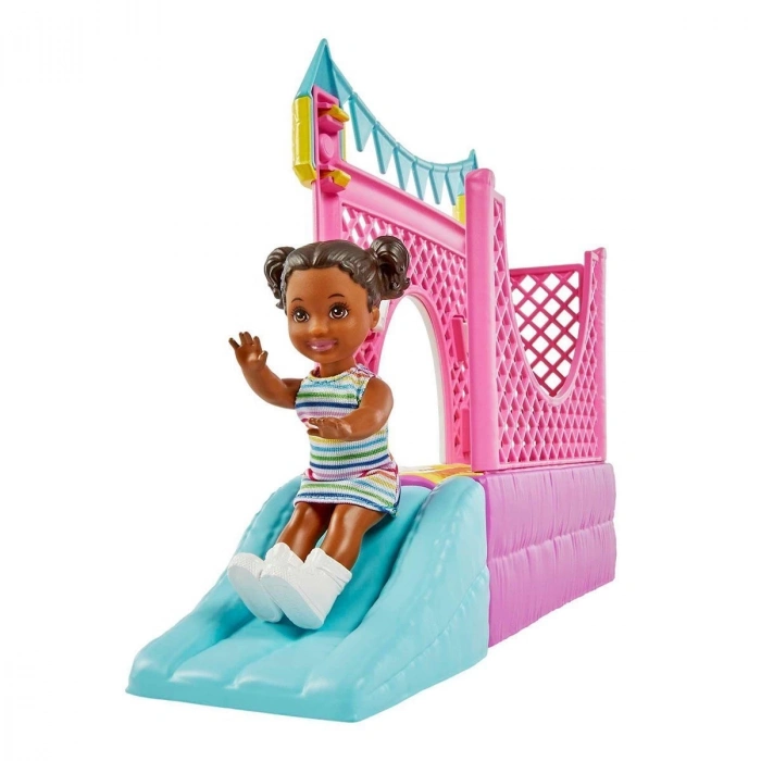 ÇOK SATAN HHB67 Barbie  Bebek Bakıcısı Skipper Oyun Evi Seti