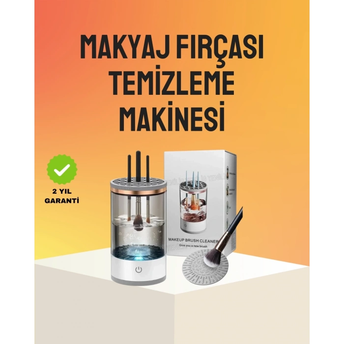 ÇOK SATAN Hijyenik ve Hızlı Makyaj Fırçası Yıkama ve Kurutma Cihazı