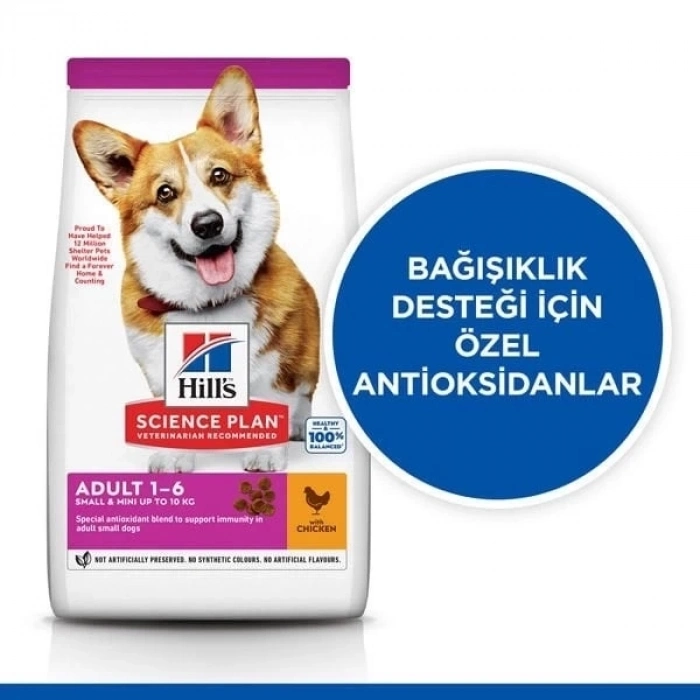 ÇOK SATAN Hills Small & Mini Adult Tavuklu Köpek Maması 6 Kg