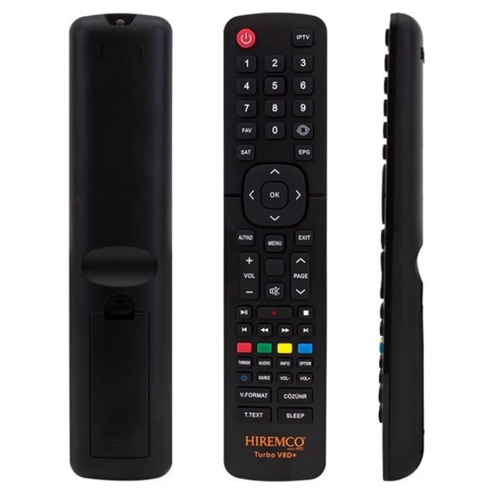 ÇOK SATAN Hiremco Turbo V8d+ Uydu Alıcı Kumandası