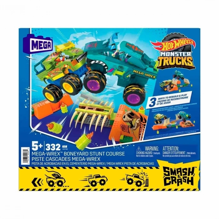 ÇOK SATAN HKF89 MEGA Hot Wheels® Mega-Wrex™ Dinozor Kemikli Aksiyon Sahası