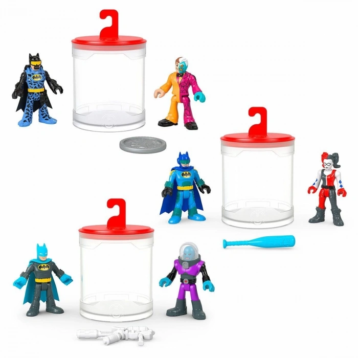 ÇOK SATAN HMX60 Imaginext® DC Super Friends™Color Changers Temel Figür Seti