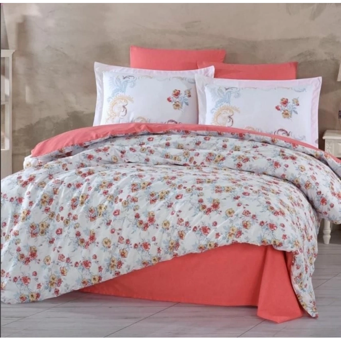 ÇOK SATAN Hobby Çift Kişilik Ranforce Nevresim Takımı Gloria Kırmızı