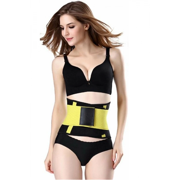 ÇOK SATAN Hot Belt Termal Sauna Kemer Unisex Terletme Korsesi (sarı-siyah)