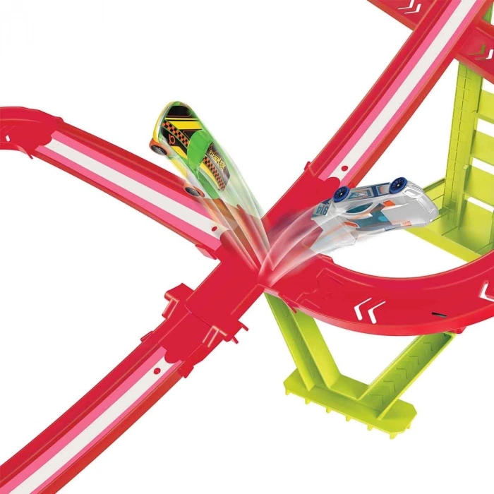 ÇOK SATAN Hot Wheels Neon Yarışlar Çoklu Yarış Heyecanı Pist Seti HPC07