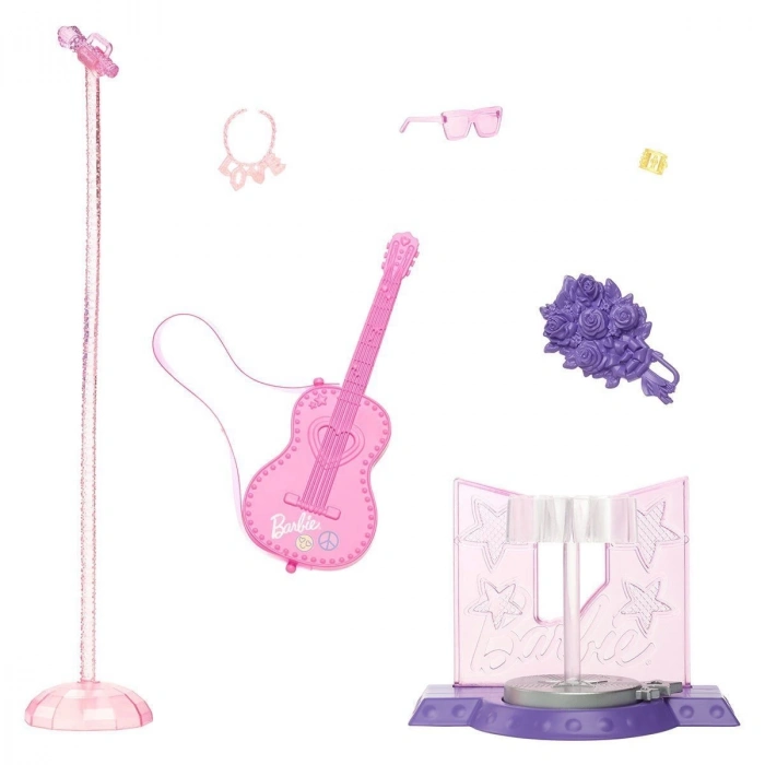 ÇOK SATAN HRG43 Barbie 65. Yıl Deluxe Kariyer Bebekleri - Pop Yıldızı