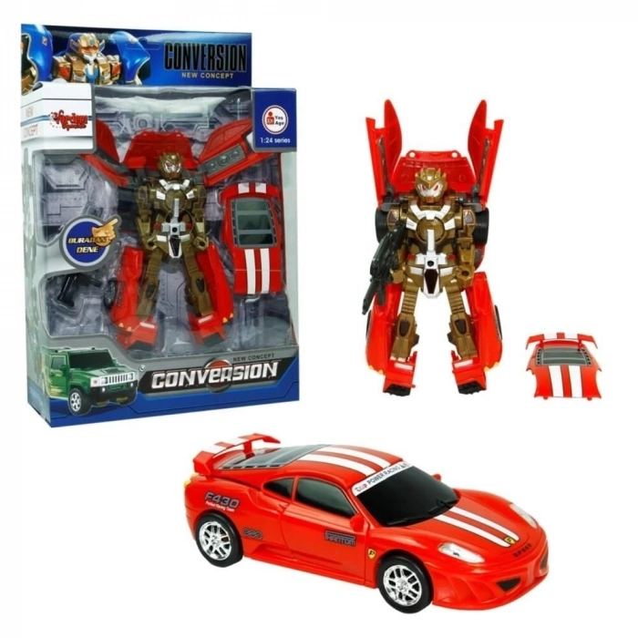 ÇOK SATAN HW-899-1-2-5 KUT. DÖNÜŞEBİLEN ROBOT JEEP 1:24 -VRD