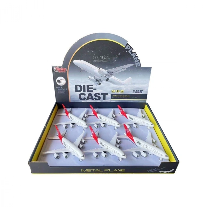 ÇOK SATAN HW-A380 CB IŞIKLI-SESLİ METAL YOLCU UÇAĞI