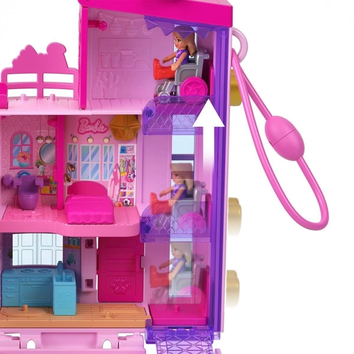 ÇOK SATAN HWP11 Polly Pocket Barbienin Evi Temalı Mikro Oyun Seti