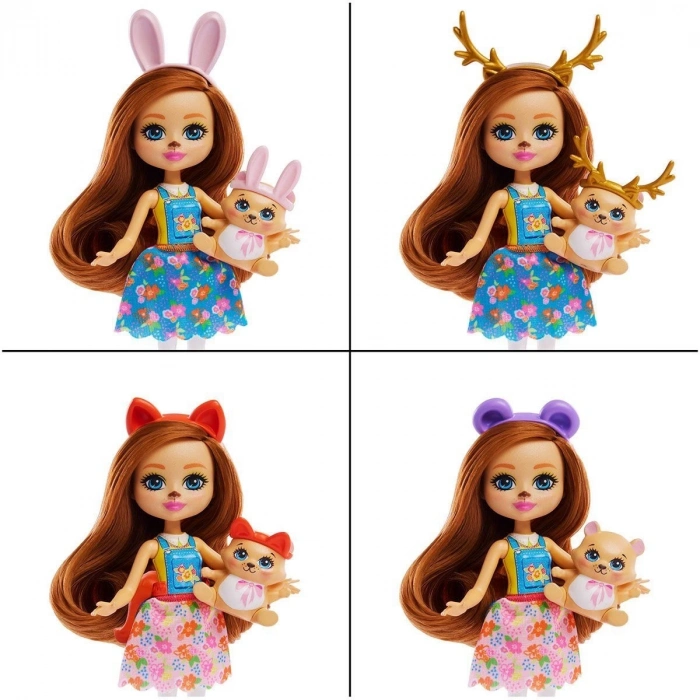 ÇOK SATAN HXL53 Enchantimals Ana Karakter Bebekler Evi