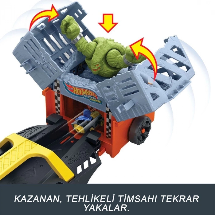 ÇOK SATAN HXN21 Hot Wheels Racerverse Ultimate Batman Pist Seti