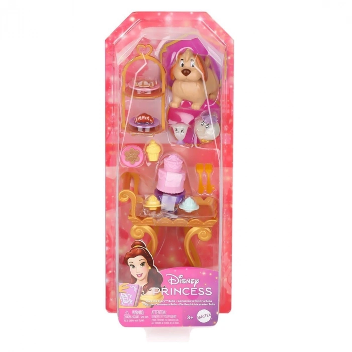 ÇOK SATAN HYM34 Disney Prenses Belle ile Çay Saati Oyun Seti - Bebek dahil değildir.
