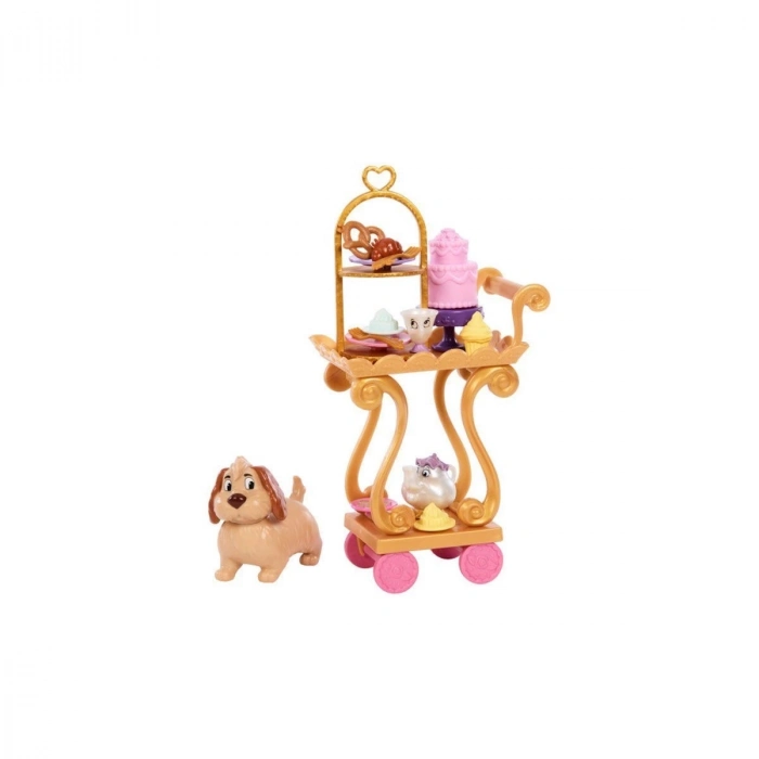 ÇOK SATAN HYM34 Disney Prenses Belle ile Çay Saati Oyun Seti - Bebek dahil değildir.
