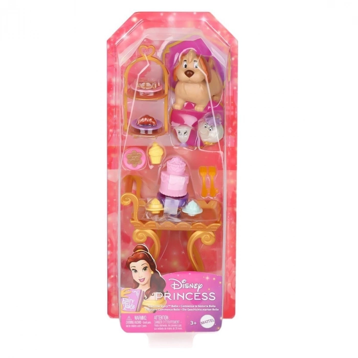 ÇOK SATAN HYM34 Disney Prenses Belle ile Çay Saati Oyun Seti - Bebek dahil değildir.