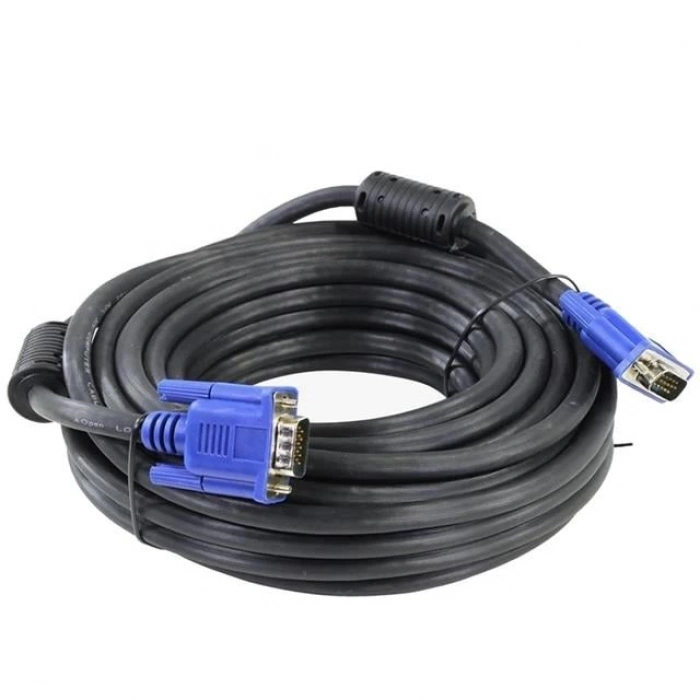 ÇOK SATAN Hytech Ht-vga15 15 Pin Erkek/erkek 15 Metre Vga Görüntü Aktarma Kablosu