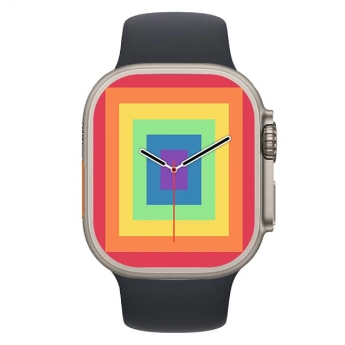 ÇOK SATAN Hytech Ss1 Watch Ios Ve Android Uyumlu Mactive 2.05 İnç Geniş Ekranlı Siyah Akıllı Saat